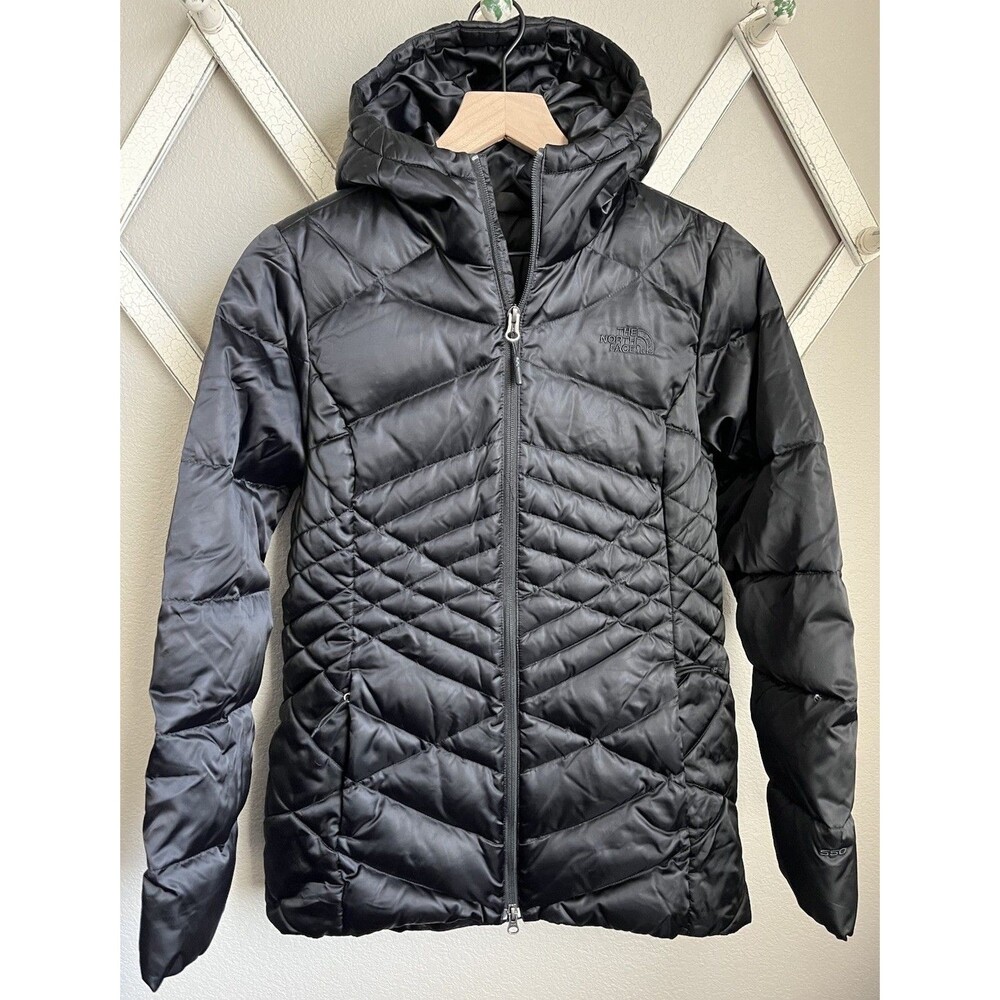 The North Face Women’s M Aconcagua Parka 550 Down Hooded Puffer Jacket - Black